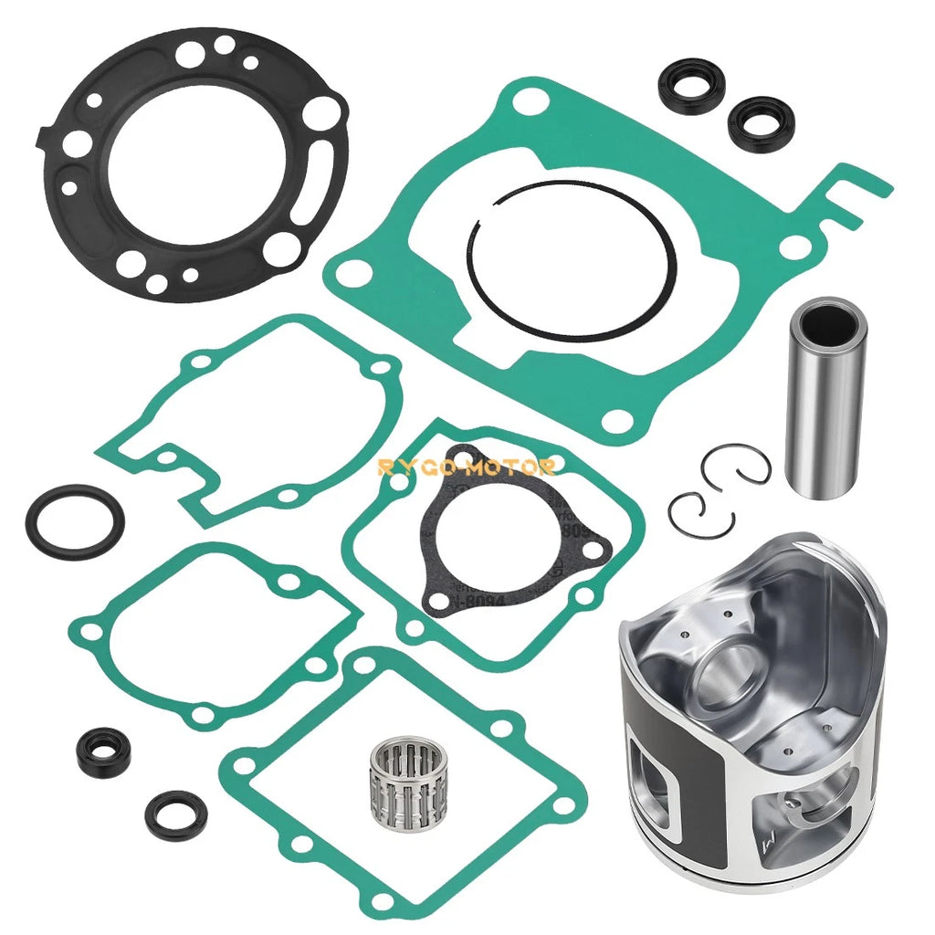 Top End Piston Kit for Honda CR125R (2003–2004) w/ Engine Gaskets