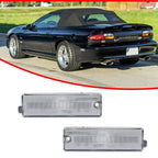 2X Clear Lens Side Marker Lights for Chevy Camaro (1993–2002)