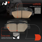 Set of 4 Front Ceramic Brake Pads for GMC Terrain (2021)
