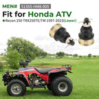 2X Lower Ball Joint Kit for Honda Recon 250 TRX250TE TRX250TM (1997–2023)
