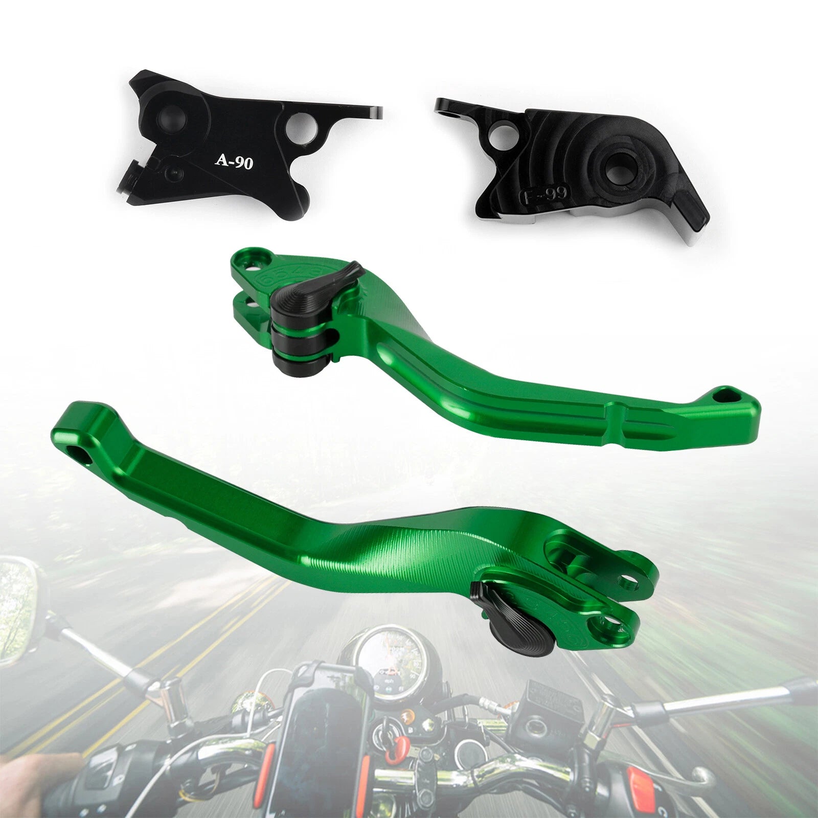 CNC Short Clutch Brake Lever for KTM 690 R (2014–2017)