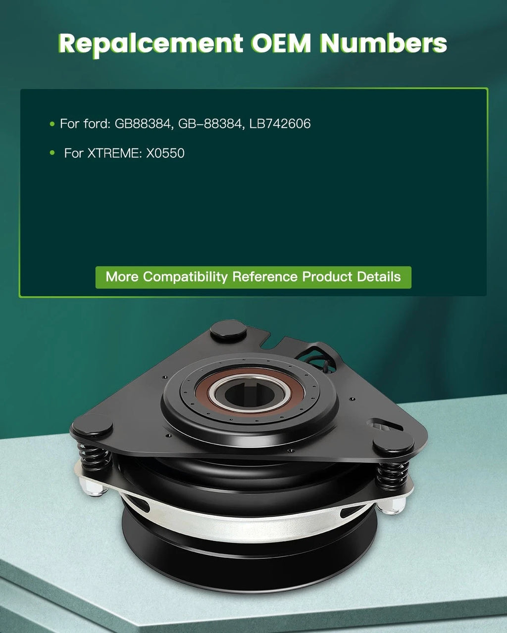 PTO Clutch for Simplicity Snapper (1686880SM, 1687746, 1687746YP, GT1-BS03)
