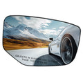 Mirror Glass with Backing Plate for 2008–2012 Honda Accord Right Side (Convex)