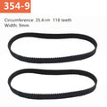 Set of 2 Rubber Drive Belts for 9403 Sander