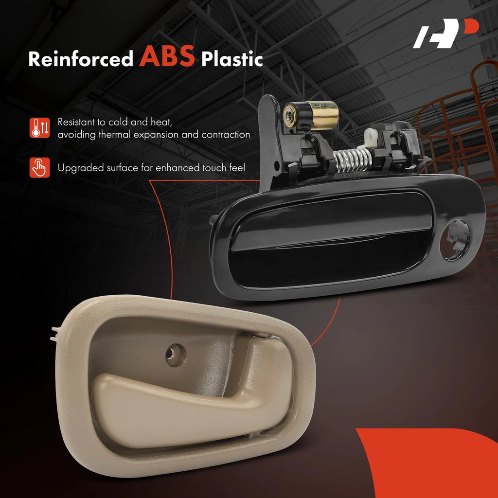 Exterior & Interior Door Handle Set for Chevrolet Prizm (2000-2002)