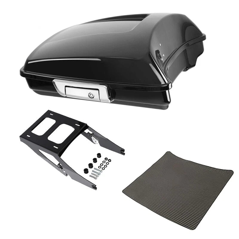 Black Razor Trunk Mount Rack for Harley Sport Glide (2018–2021)