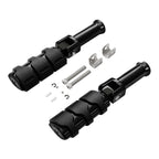 Passenger Footpeg Footrest Mount Bracket for Harley Davidson Softail (2018–2024) Black