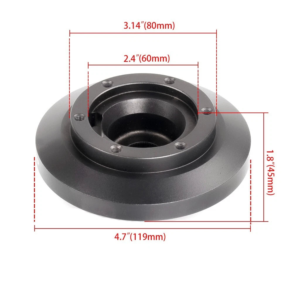 Steering Wheel Short Hub Adapter for BMW E46 Z4 (2001–2006)