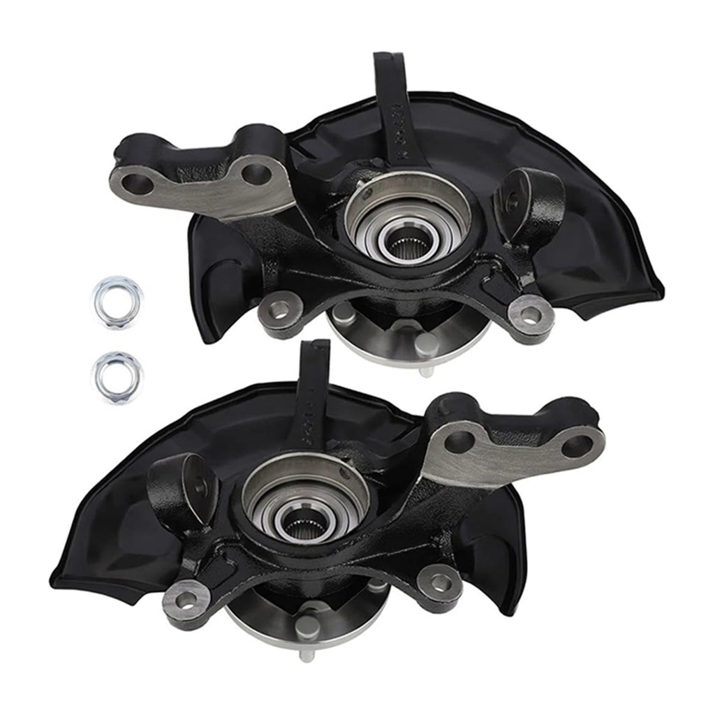 2X Front Steering Knuckle Wheel Bearing Hub Assy for Toyota Sienna (2004–2010)