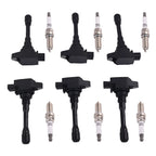 Ignition Coil & Iridium Spark Plug Set for Infiniti Q50 (2014–2020)