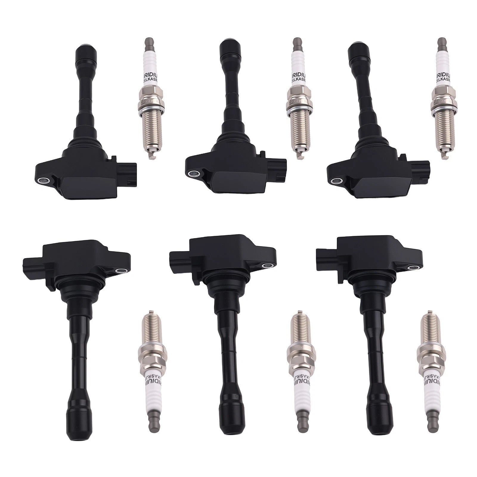Ignition Coil & Iridium Spark Plug Set for Infiniti Q50 (2014–2020)