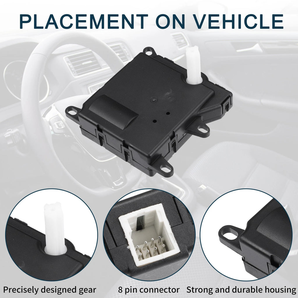 2X No.1L2Z19E616BA HVAC Heater Blend Door Actuator for Ford Expedition (2007–2011)