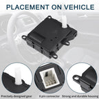 2X No.1L2Z19E616BA HVAC Heater Blend Door Actuator for Ford Expedition (2007–2011)