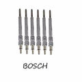Set of 6 Glow Plugs for Mercedes W211 E320 CDI (2005) BOSCH 10 mm