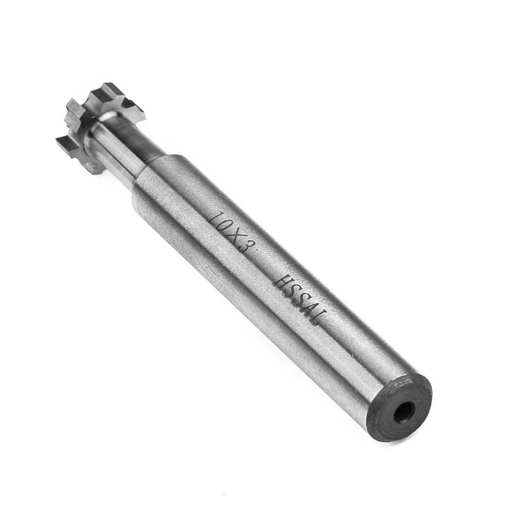 T-Slot Cutter 10mm Cutting Diameter for UK End Mill (HSS, 6 Flute)