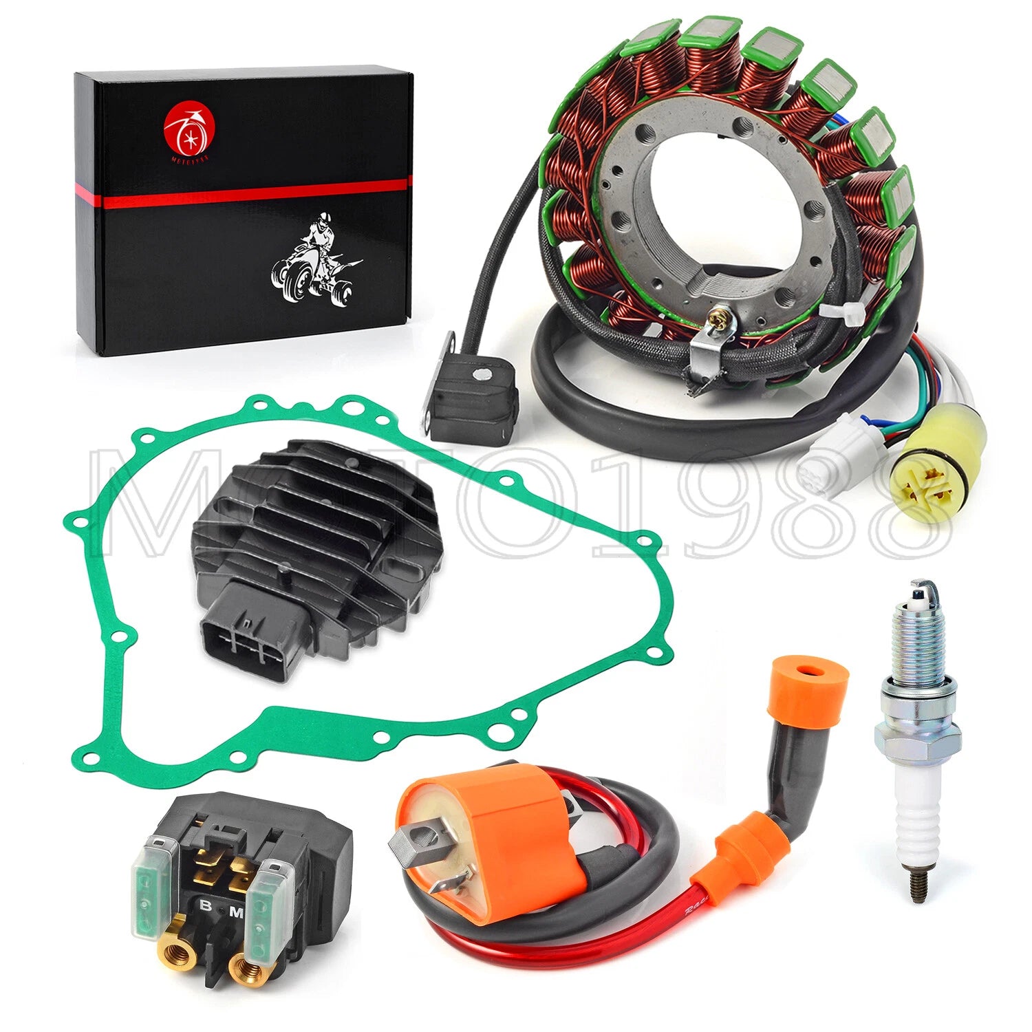 Stator & Rectifier Coil Relay for Yamaha Kodiak 400 450 (2003-2006)