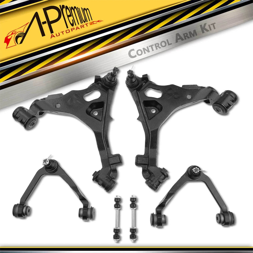 6x Front Control Arm with Ball Joint for Ford F-150 F-250 (1997–2003)