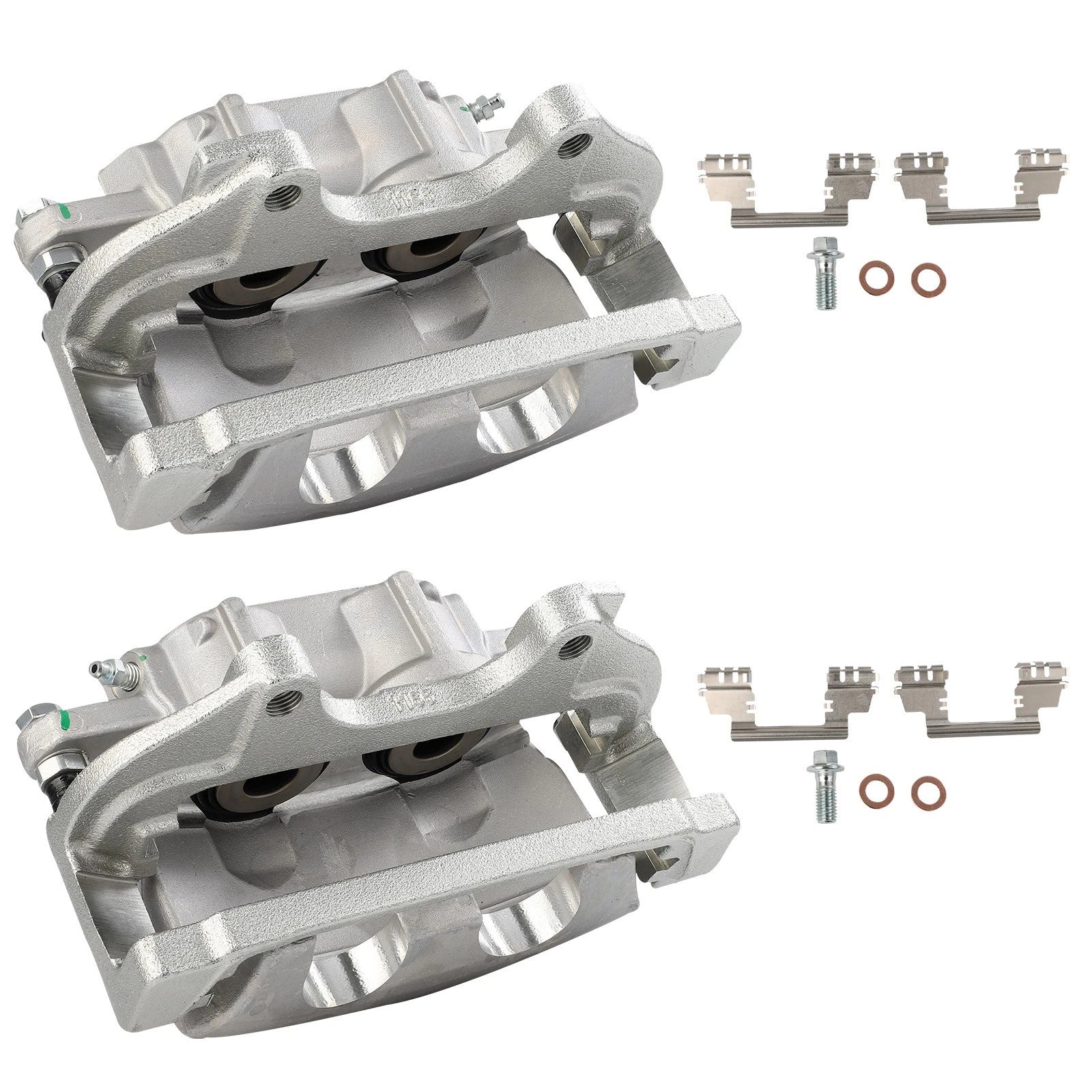 Set of 2 Front Brake Calipers for Chrysler 300 AWD (2012–2014)