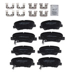Front & Rear Ceramic Brake Pads Kit for Kia Forte5/Forte/Forte Koup (2014–2016) D1544