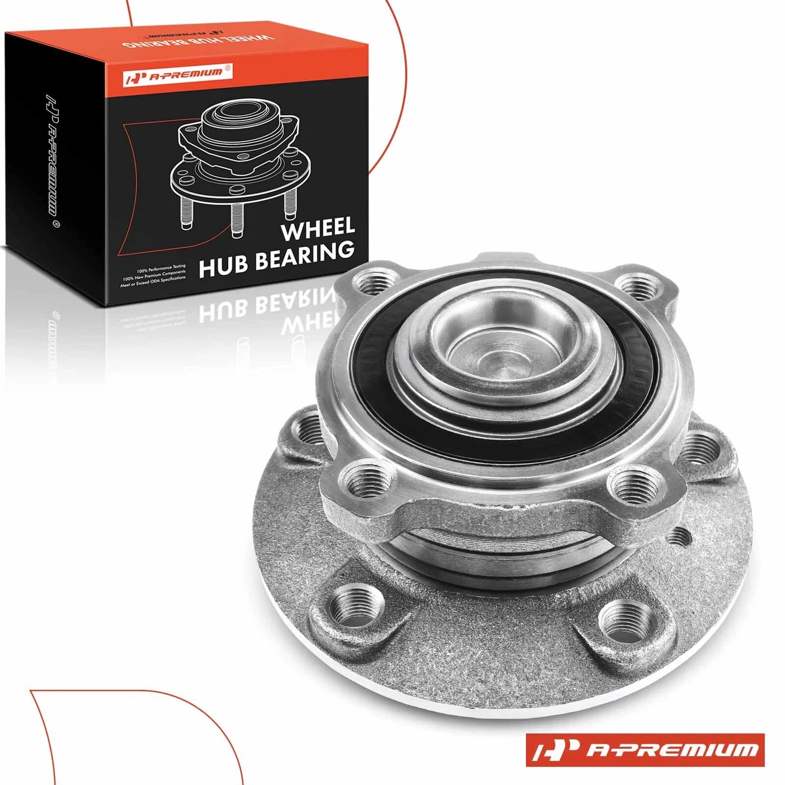 Front Wheel Hub & Bearing Assembly for BMW 745i 745Li 750i 760i (2002–2005)