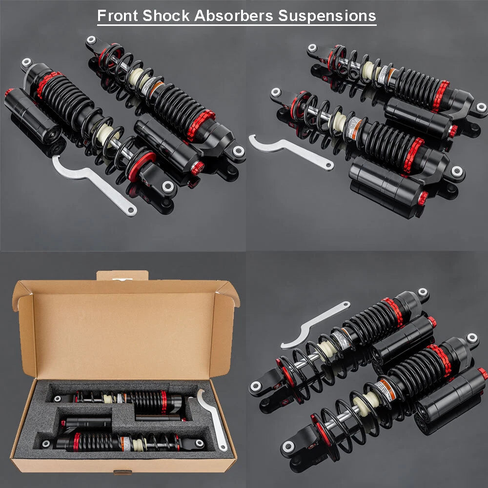 Front and Rear Shocks for Yamaha Raptor YFM 450 (2004–2013) 425mm 485mm