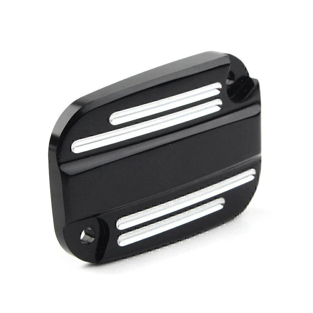 Front Stripe Brake Master Cylinder Cover for Harley Touring (2008-2013)
