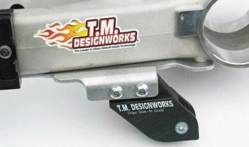 TM Designworks Rear Chain Guide + Mount Bracket for Raptor 700 (All Years)