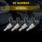 Fuel Injector 06F906036A for Audi A4 (2005–2009) & VW EOS (2007–2009)