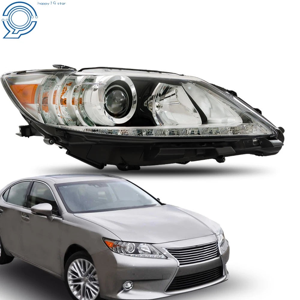 HID Headlight for Lexus ES300H ES350 (2013-2015) Chrome Housing Right Side