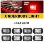8X LED Rock Lights for Jeep (Offroad Truck ATV UTV Car Boat)