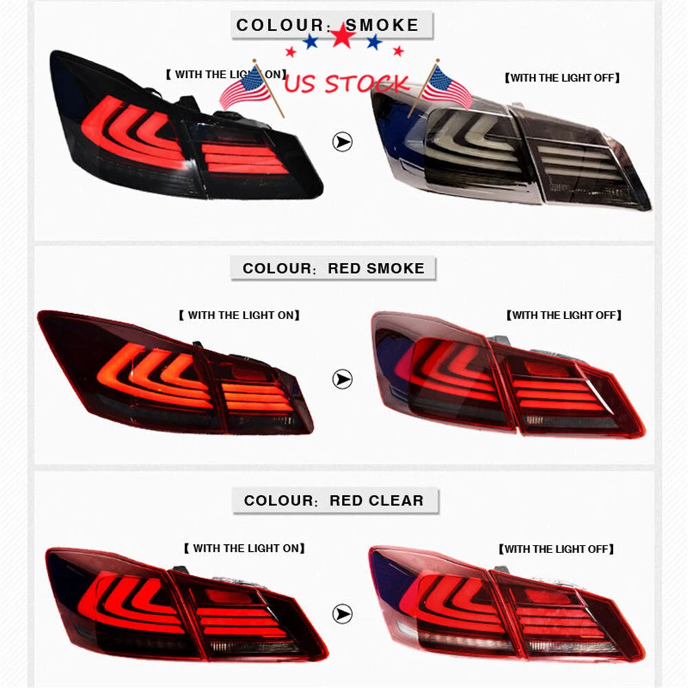 LED Tail Lights for Honda Accord (2013-2015)