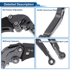 Adjustable Brake Clutch Levers for Honda CBR600RR (2003–2019)