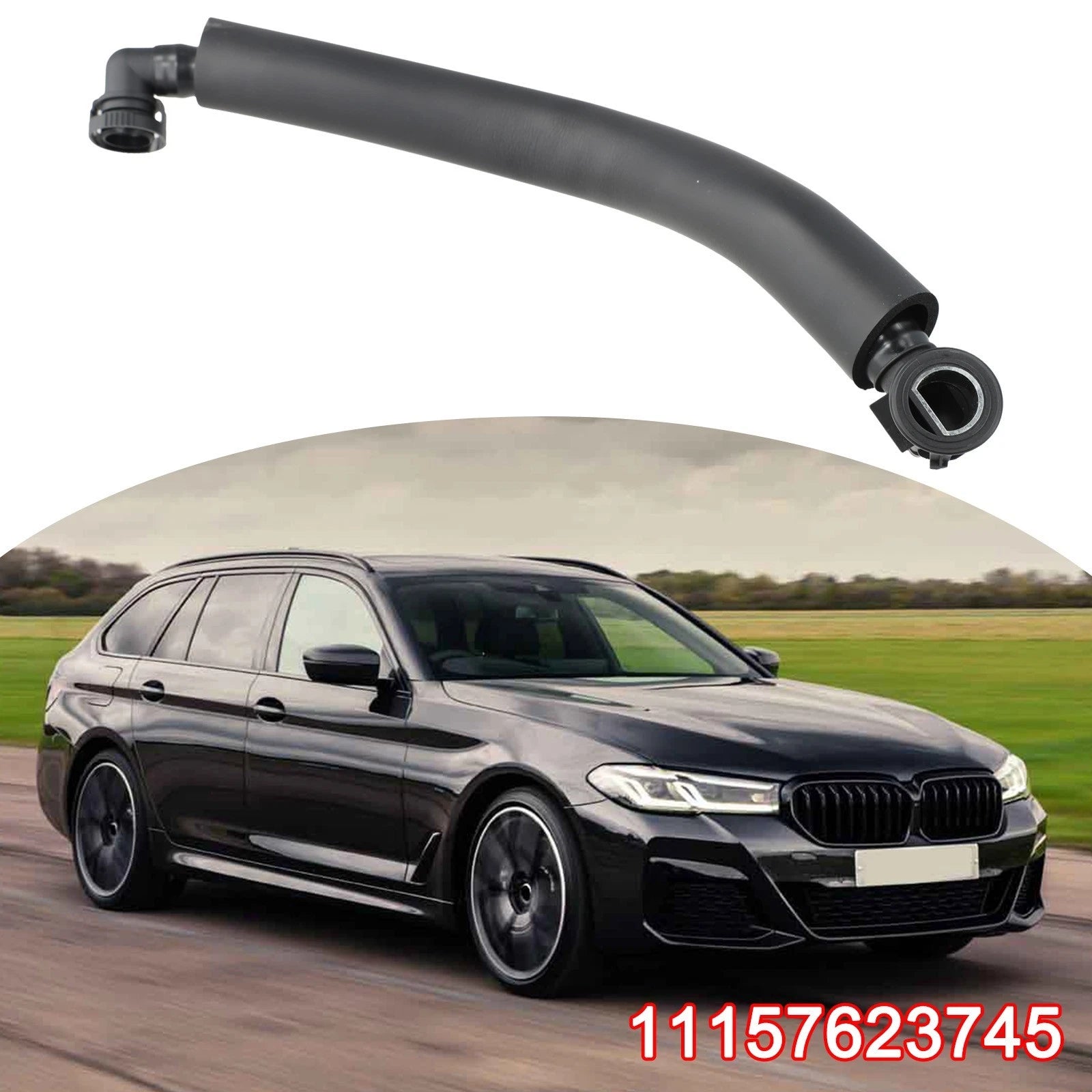 Crankcase Breather Hose for BMW F22 G30 B38 B46 (2014–2021)