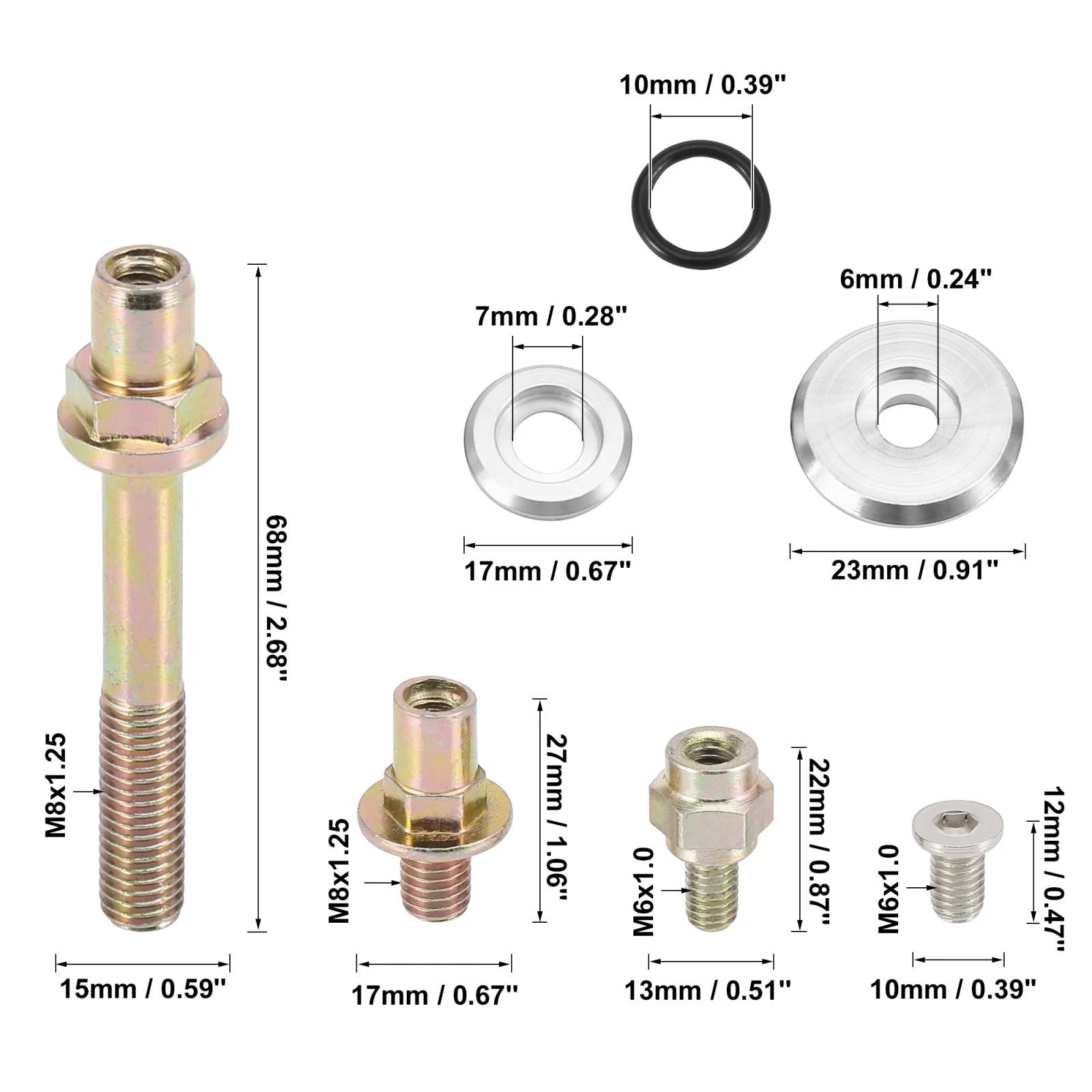 Engine Valve Cover Washer Bolt Kit for Honda B-Series B16A2 B16A3 (1996–2000)