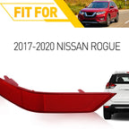 Left Rear Bumper Reflector for Nissan Rogue (2017–2020)