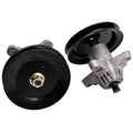 2 SPINDLE ASSEMBLY PULLEY FOR MTD 618-0624 918-0624B 618-0659 918-0659