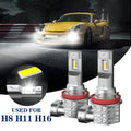 AUXITO LED Fog Driving Light Bulbs H11 H16 H8 6000K 3400LM (Fit )