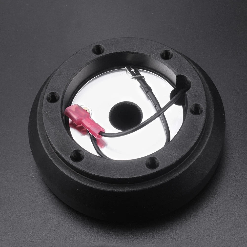Hub Adapter + Blue Steering Wheel Quick Release for Mazda Miata RX-8