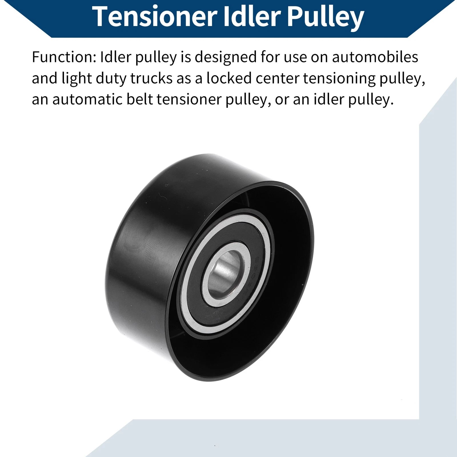 Drive Belt Idler Pulley for Acura RDX (2007–2012) No. 31180PNAJ01 1 Pc