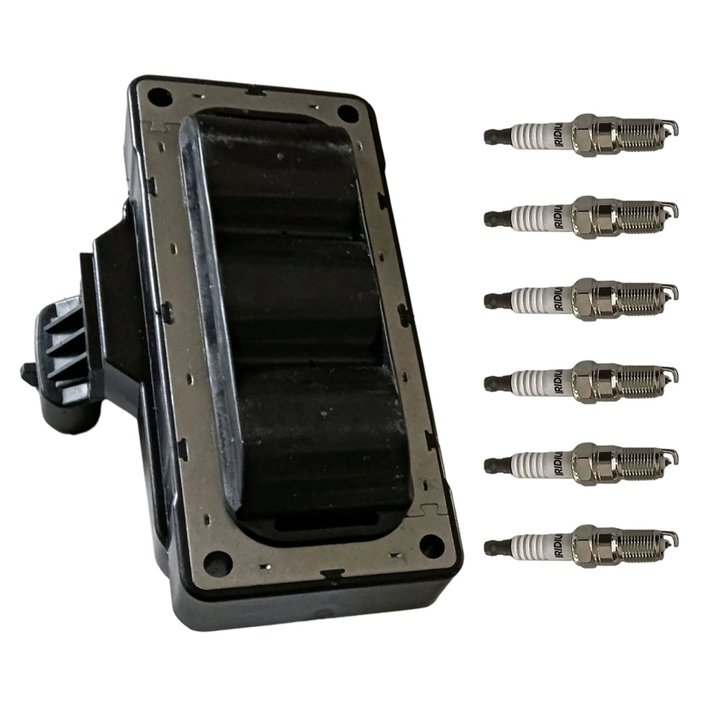 Ignition Coil & Iridium Spark Plug Kit for Ford Taurus (1996-2000)