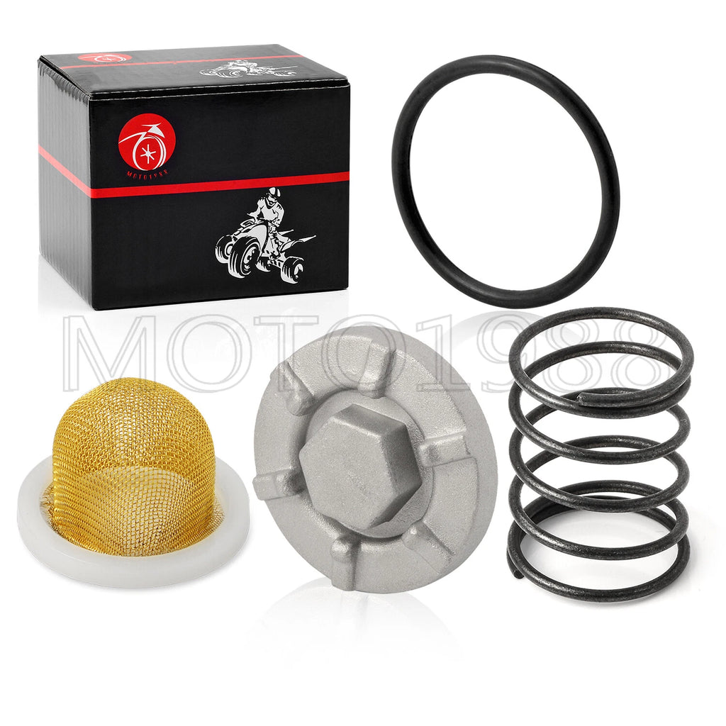Oil Drain Plug & O-Ring for Yamaha Kodiak 400 450 (2000-2006)