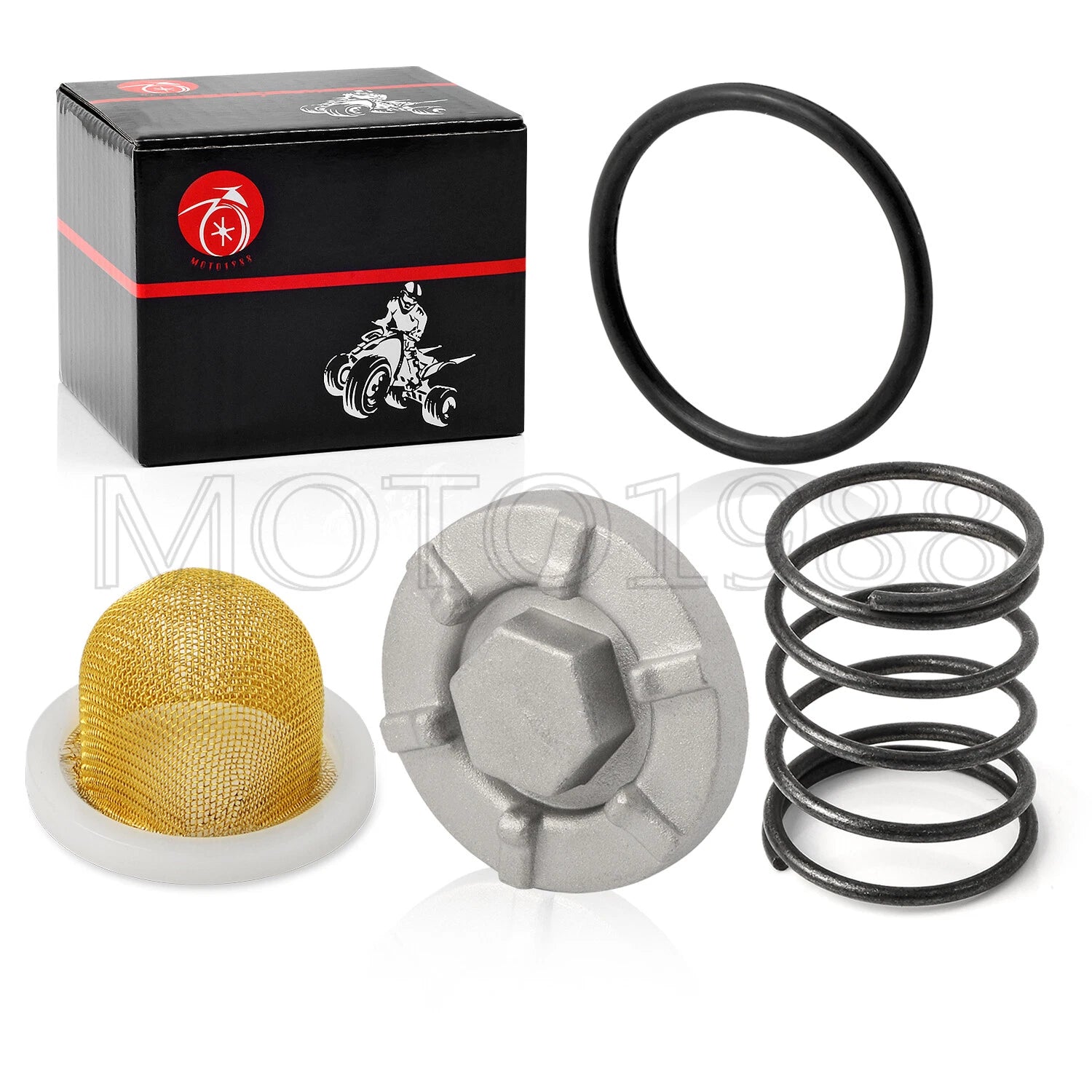 Oil Drain Plug & O-Ring for Yamaha Kodiak 400 450 (2000-2006)