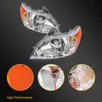 Headlight Assembly for Chevy Aveo Sedan (2007–2011) Left & Right
