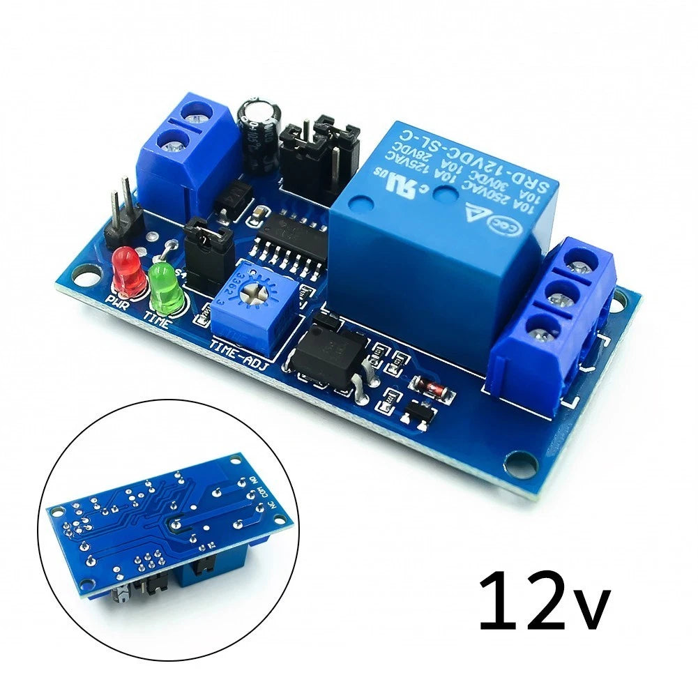 Delay Relay Module for 12V Systems (Trigger, Normally Open)