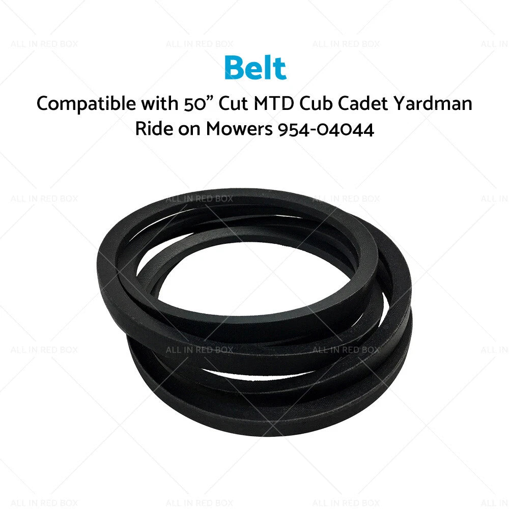 Deck Belt 50" Cut for MTD Cub Cadet Yardman (Fits 954-04044)