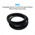 Deck Belt 50" Cut for MTD Cub Cadet Yardman (Fits 954-04044)