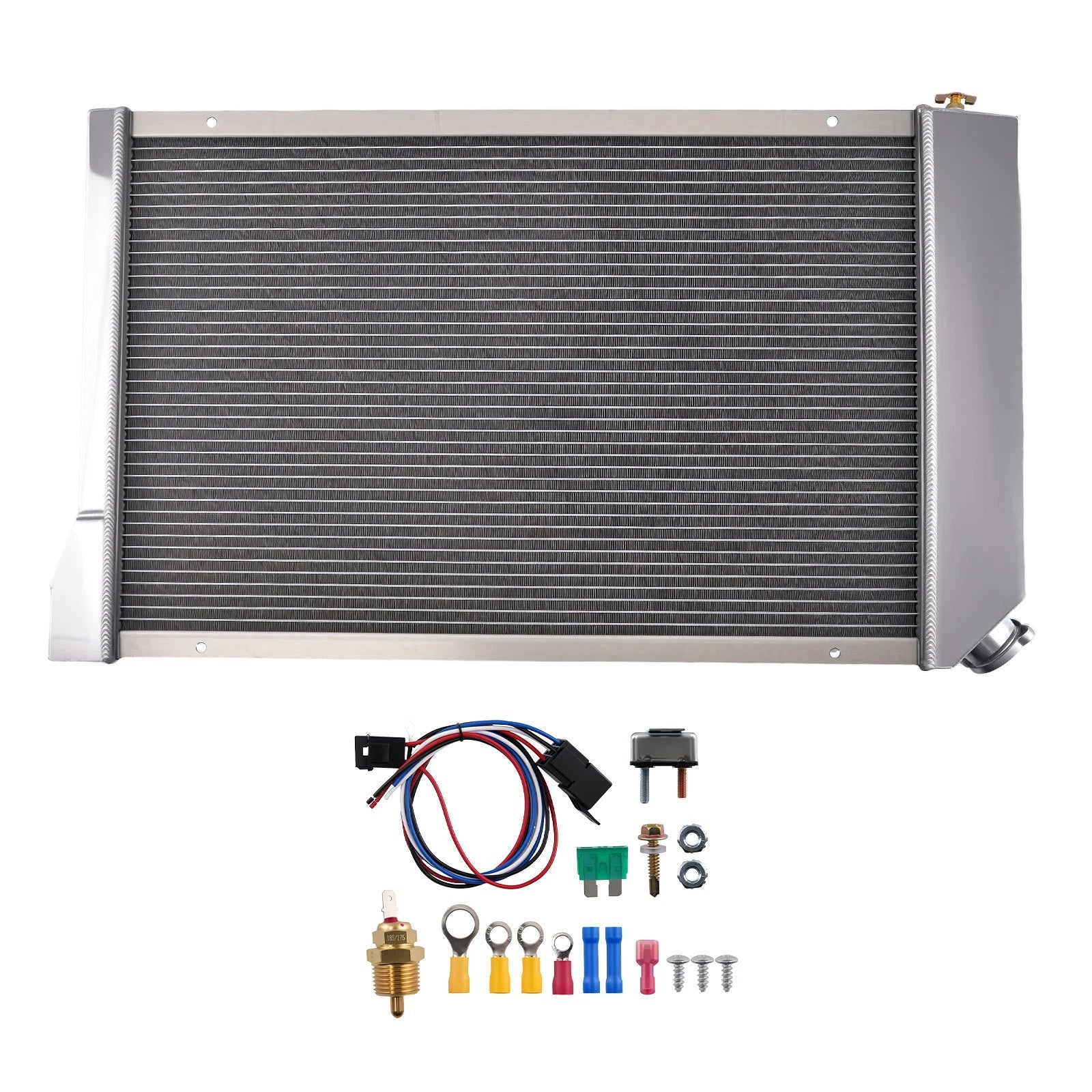 Aluminum Engine Radiator Shroud Fan for Chevrolet Corvette (1977-1982)