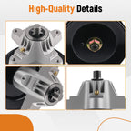Deck Spindle for MTD M115-38/M135-38 (2017–2019) 618-04474, 618-04495A