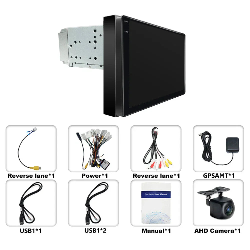 6+128G Apple CarPlay Android Auto Radio for Toyota Corolla (2015-2018)