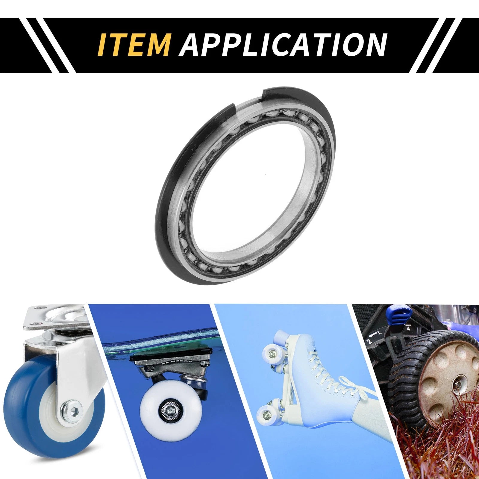 Deep Groove Ball Bearing P6 for Scooter Skateboard Wheel (50x65x7mm)
